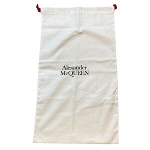 New - Alexander McQueen Dust Bag - 14”W x 23" H - Qty 1
